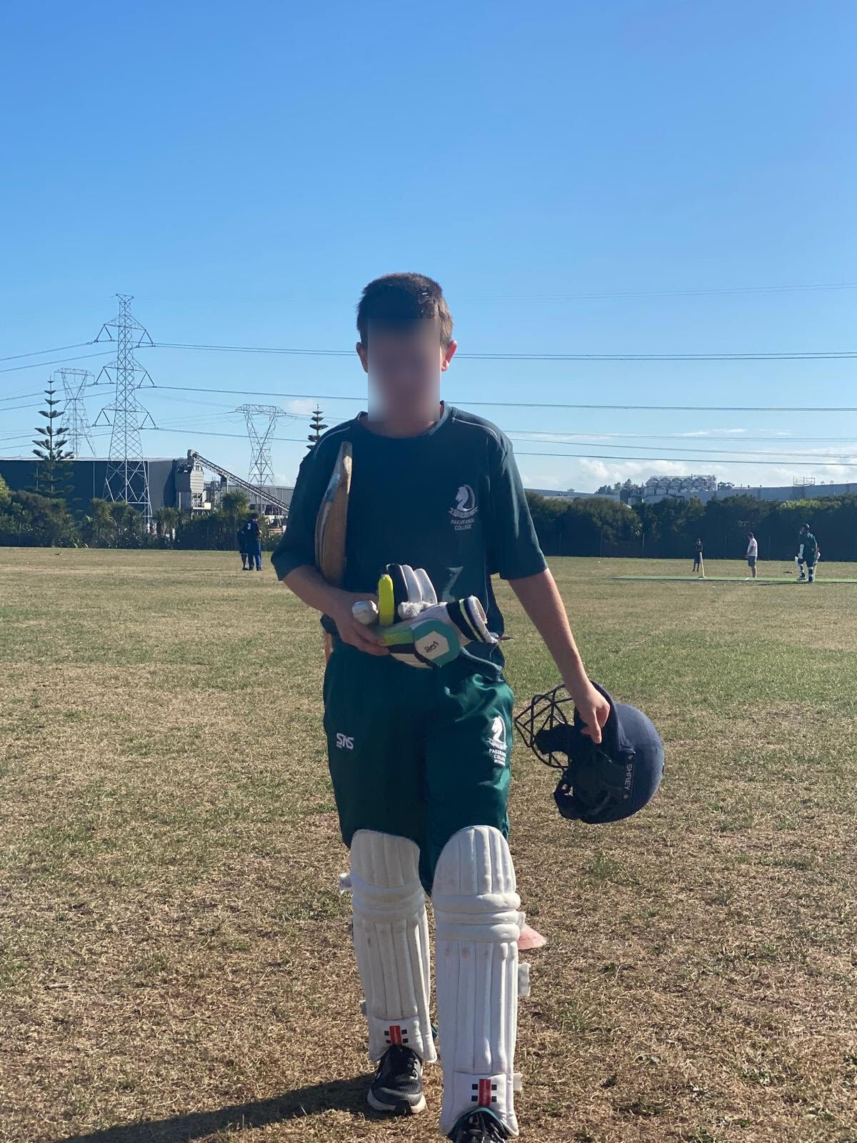 walking off from 58